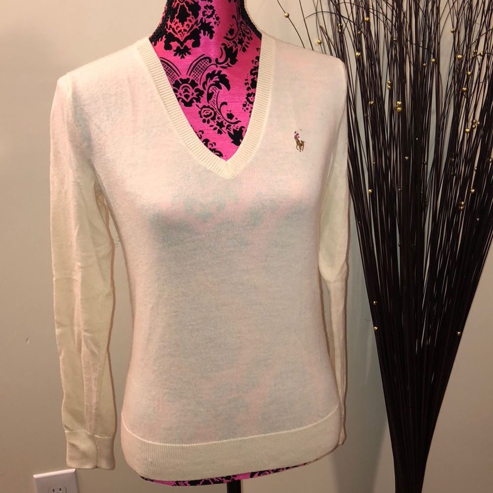 Ralph Lauren Sport V Neck Sweater